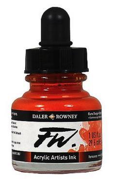Tuš FW Artists 29.5ml, Flame Orange