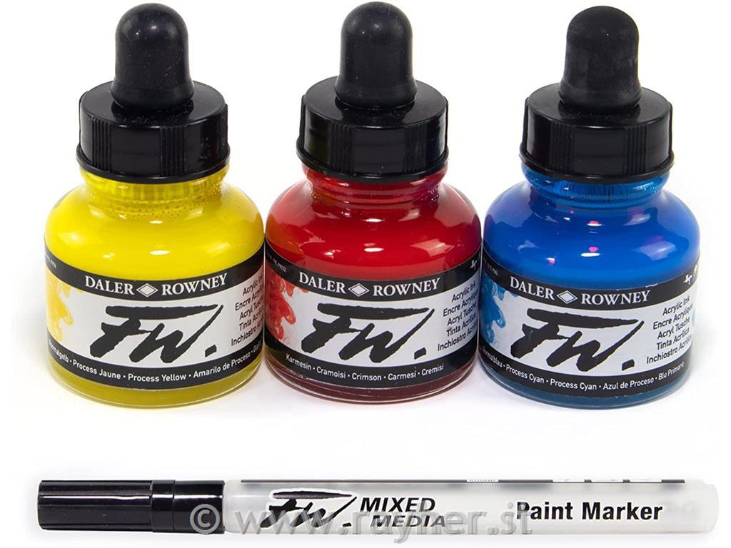 Ink FW Artists set Starter;3x29,5ml
