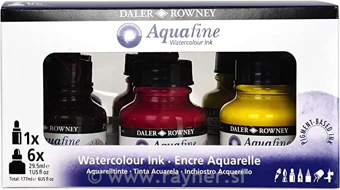 Tuševi Aquafine set Introduction;6x29,5ml
