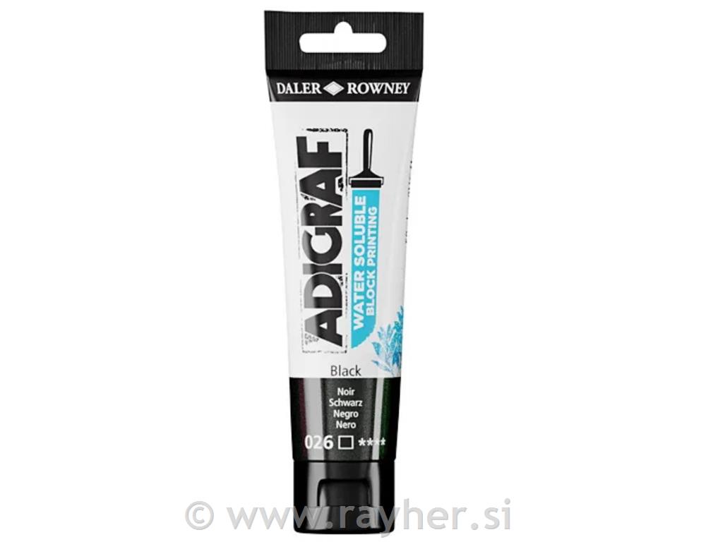 AdiGraf boja za linorez 59 ml,Black