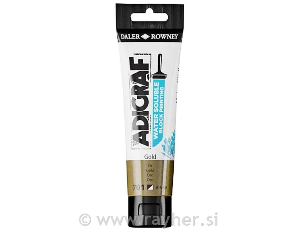 AdiGraf boja za linorez 59 ml Gold