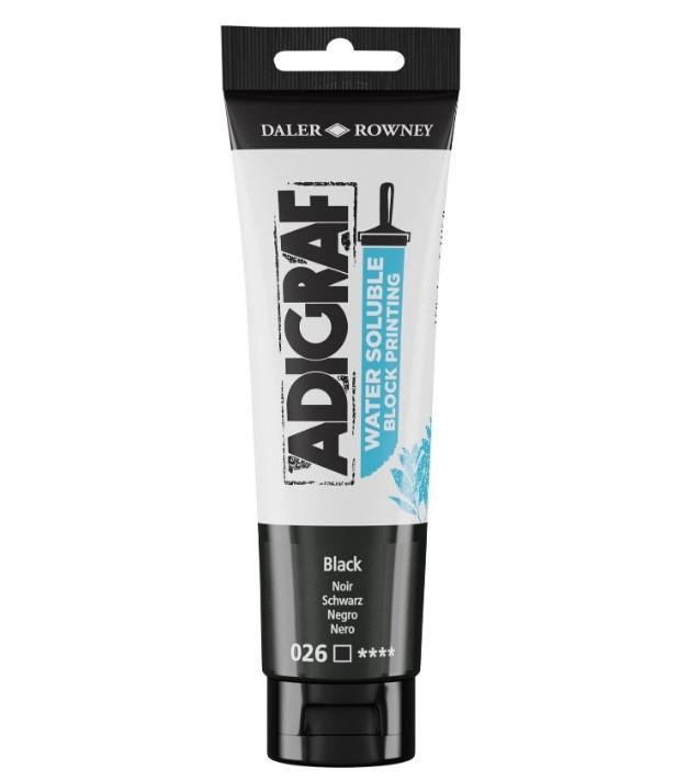 AdiGraf boja za linorez 150 ml Black