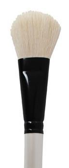 Kist Grad white goat oval wash 1"