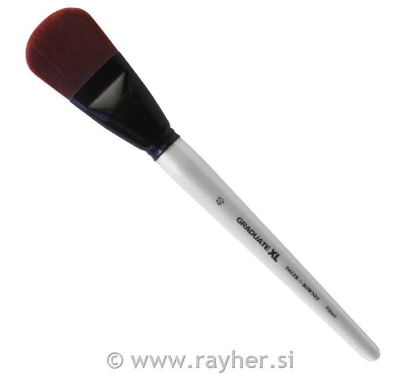 Kist Grad XL Stiff Synthetic Filbert 40