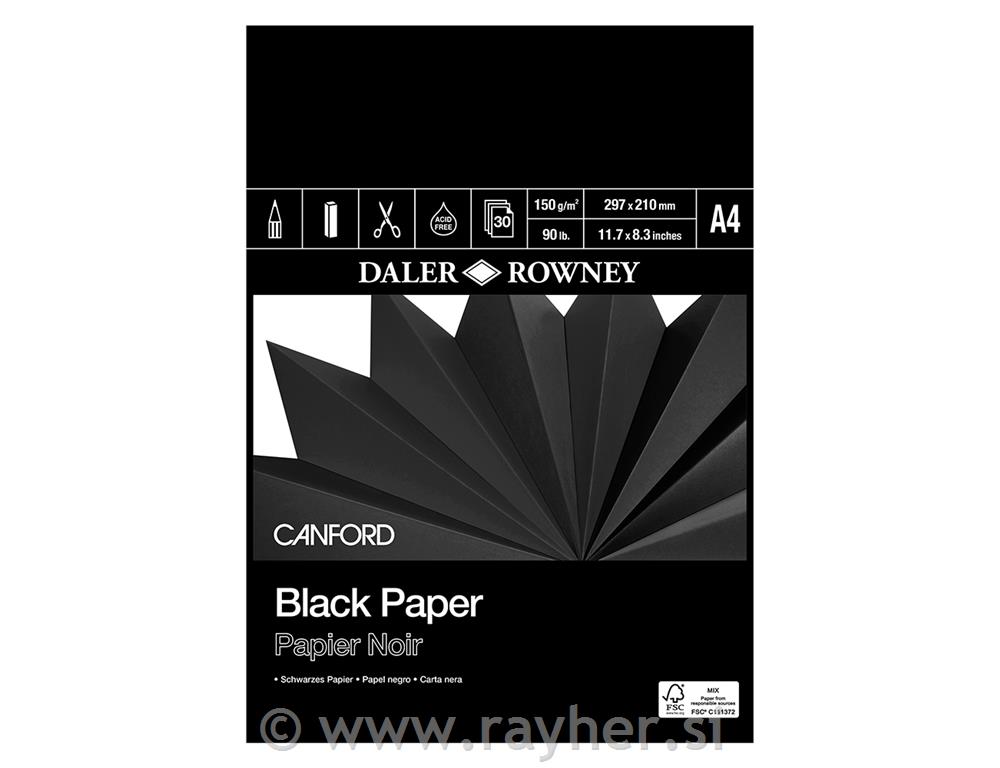 Skicirka canford black pad a4