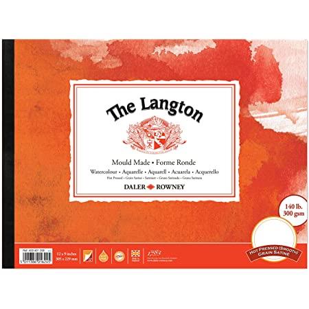 Akvarel blok Langton HP, 12x9", 300g/m2,12 listova