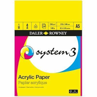 Blok za akrilne boje, System 3, A5, 230g/m2, 20 listova