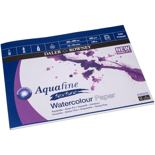 Akvarel blok Aquafine, 16x12", 300g/m2,12 listova, NOT