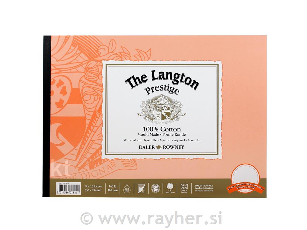 Akvarel blok, Langton, 35.5x25.4 cm, 300