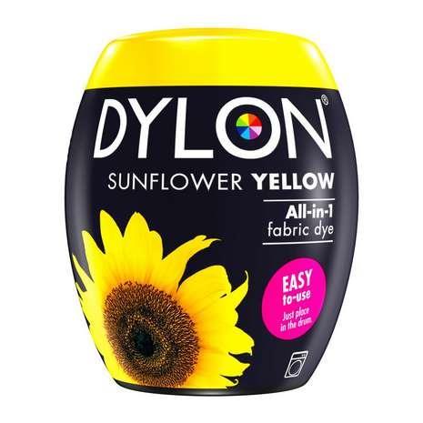 Dylon boja za tekstil, za bojanje u perilici rublja, Sunflower Yellow