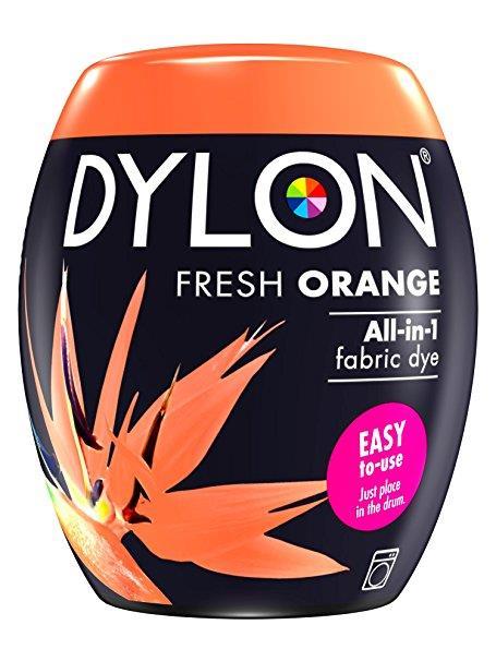 Dylon boja za tekstil, za bojanje u perilici rublja, Fresh Orange