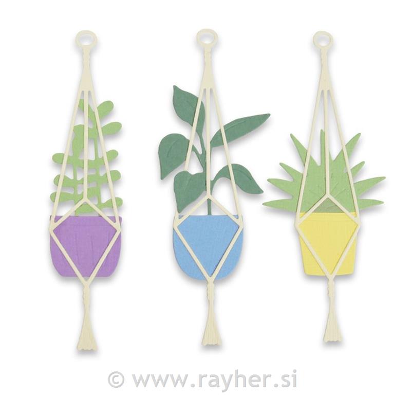 Sizzix Thinlits, Hanging Planter