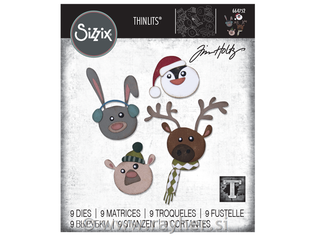 Sizzix Thinlits rezač