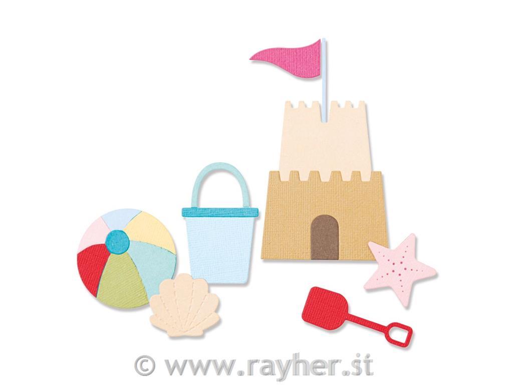 Sizzix Thinlits,Summer Shapes