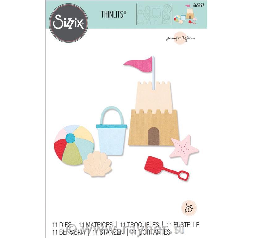 Sizzix Thinlits,Summer Shapes