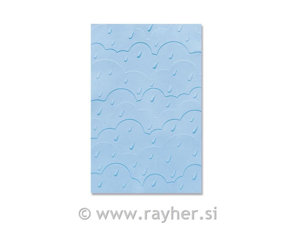 Sizzix teksturna ploča Rain Clouds