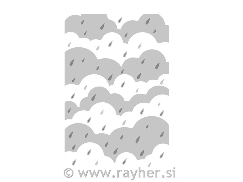 Sizzix teksturna ploča Rain Clouds
