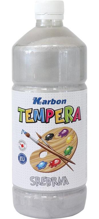 KARBON tempera srebrna 1 liter