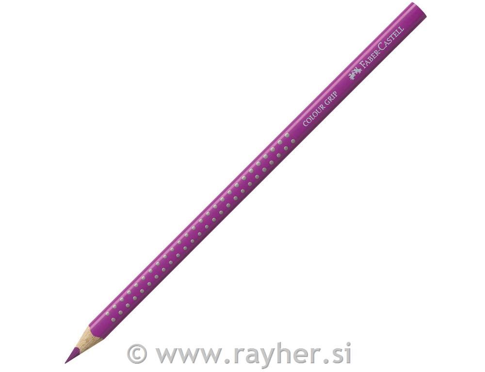 Barvica Faber Castell Grip vijolična