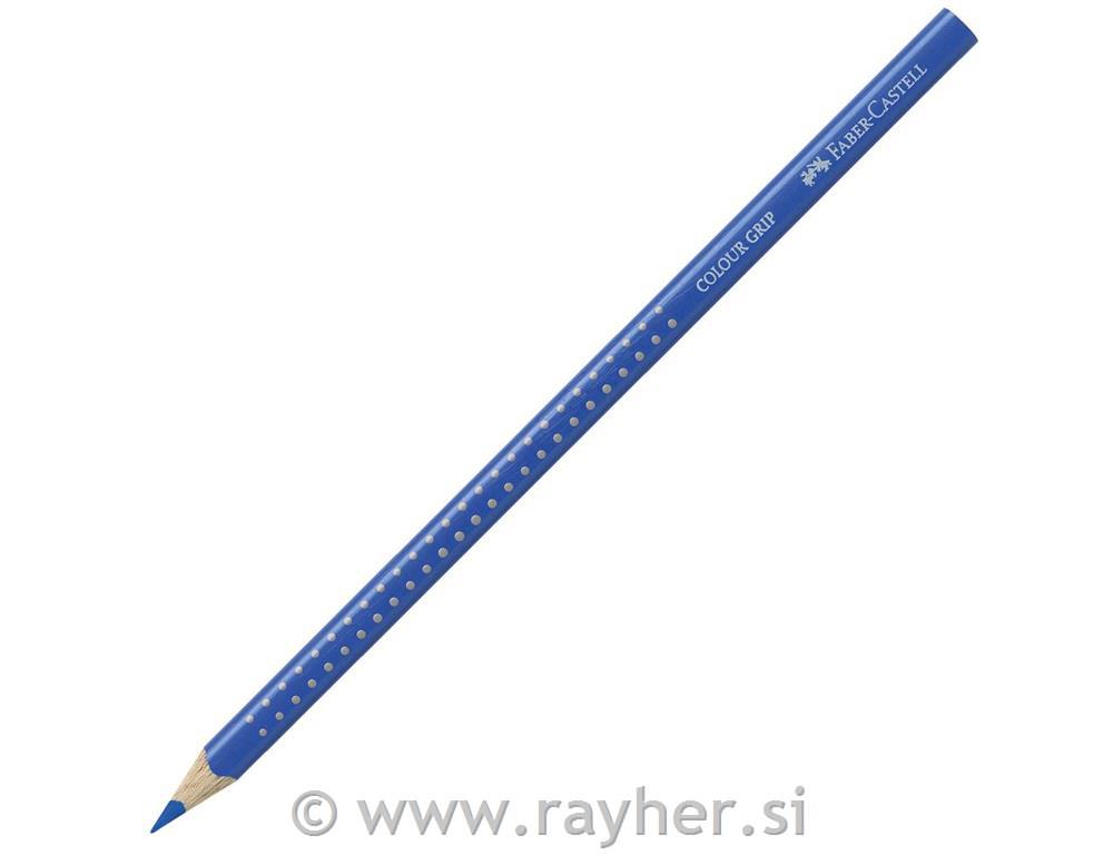 Barvica Faber Castell Grip temno modra