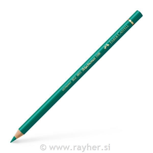 Barvica Polychromos 161 phtalo green