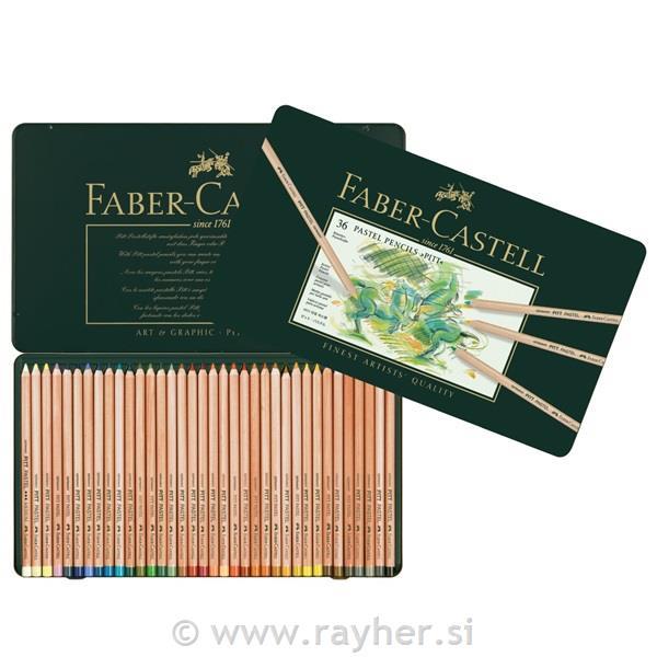 Pastelni svinčniki PITT set 36