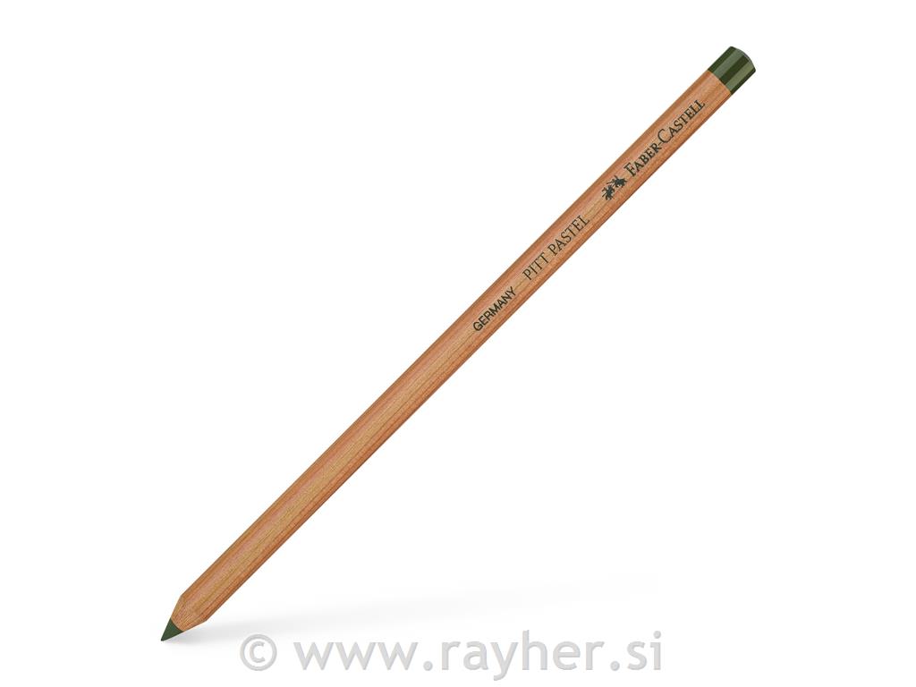 Pastelni svinčnik PITT 174 chromium green opaque
