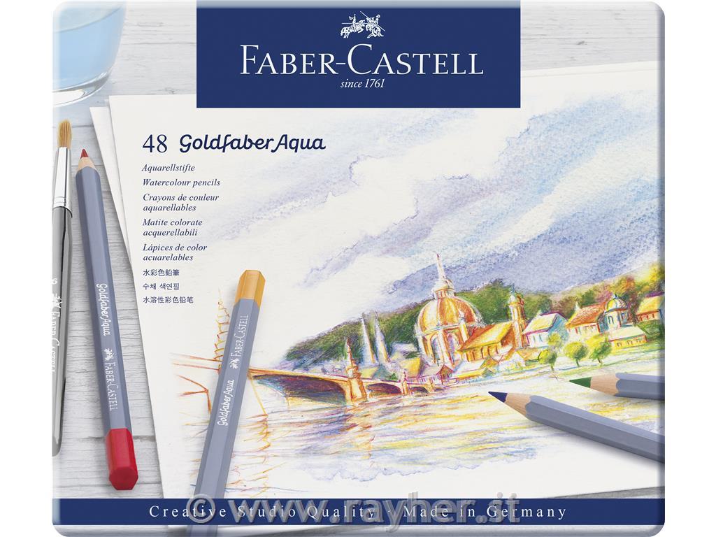 Akvarelne barvice Goldfaber Aqua set 48