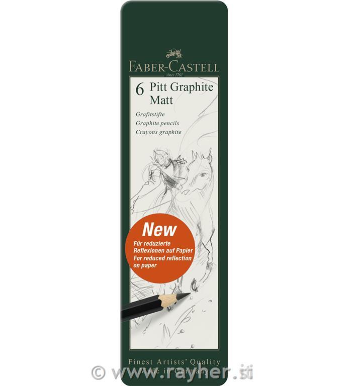 Olovke Pitt Graphite Matt set 6