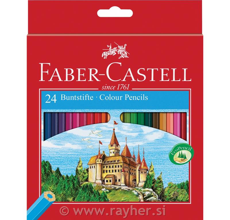 Bojice Faber Castell Grad Hex 24/1