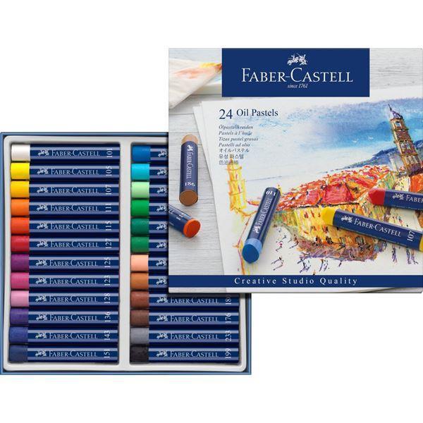 Faber Castell uljane pastele, set 24