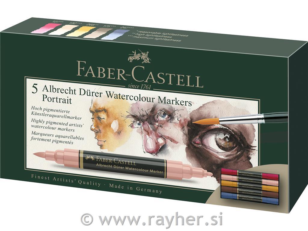 Watercolour Markers A.Dürer set 5Portrait