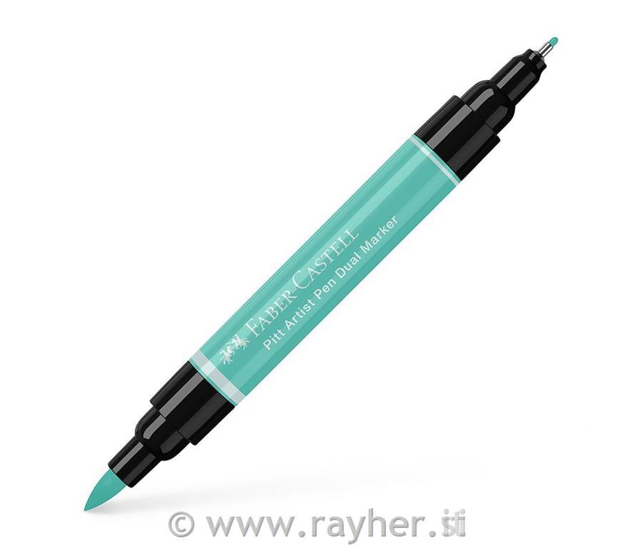 PITT Artists Pen Dual Marker 161; Phtalo Green