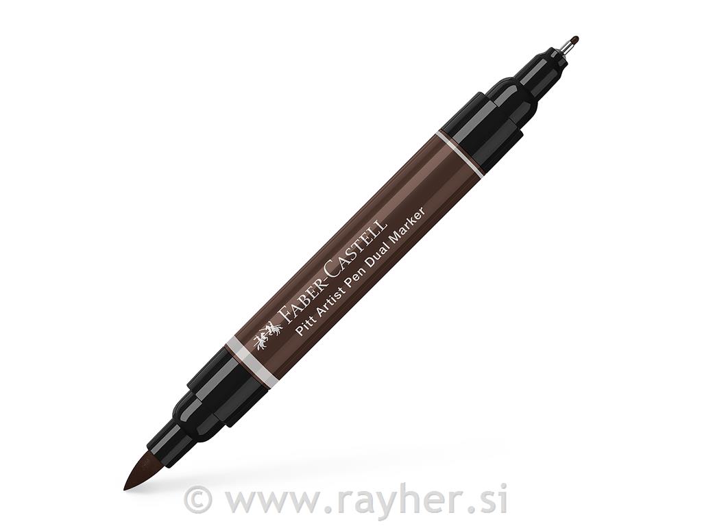 PITT Artist Pen Dual Marker 175; Dark Sepia