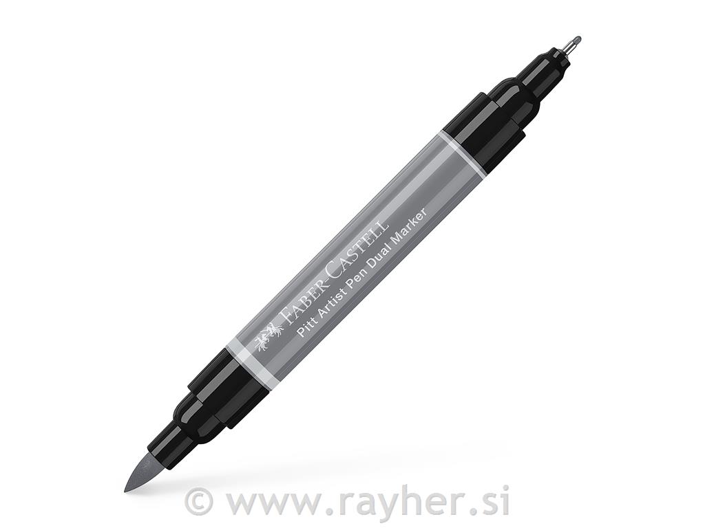 PITT Artists Pen Dual Marker 232; Cold Grey III