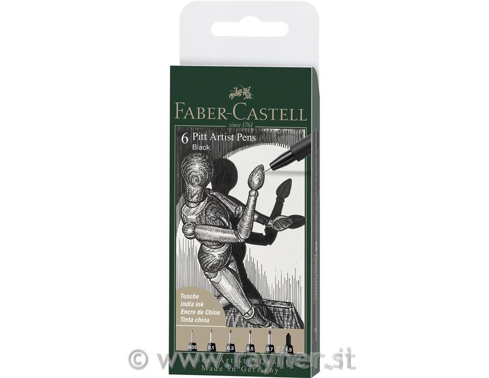 PITT artist pen 199 set 6