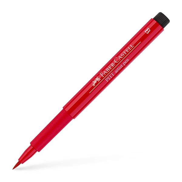 PITT artist pen B 219 deep scarlet red