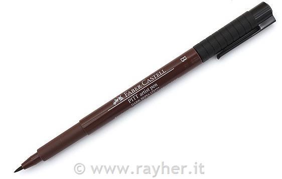 PITT artist pen B 175 dark sepia