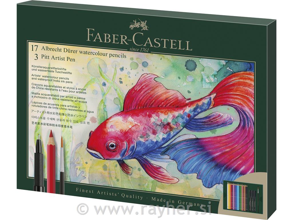 Faber Castell A.Dürer set 17+3 Pitt Pen