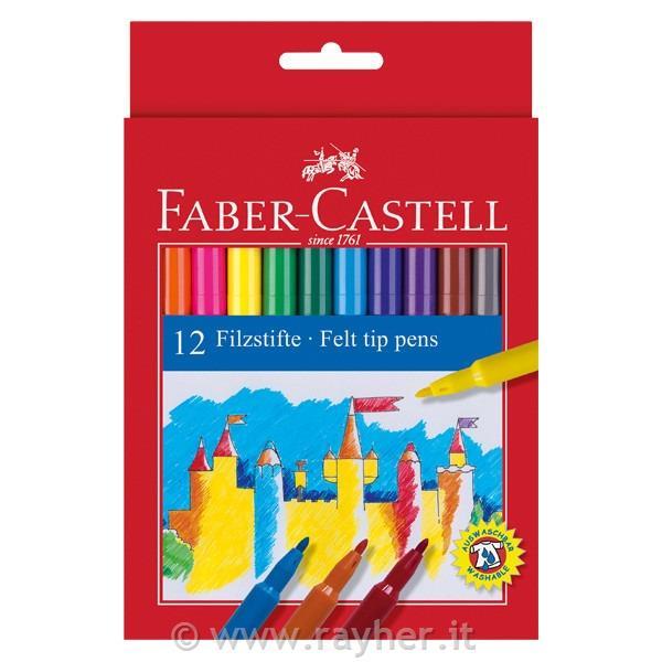 Flomasteri Faber Castell 12/1