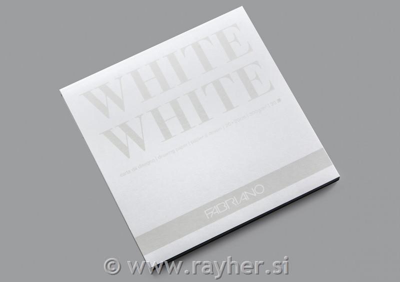 Fabriano White White 21x29,7cm, 300g,20 listova