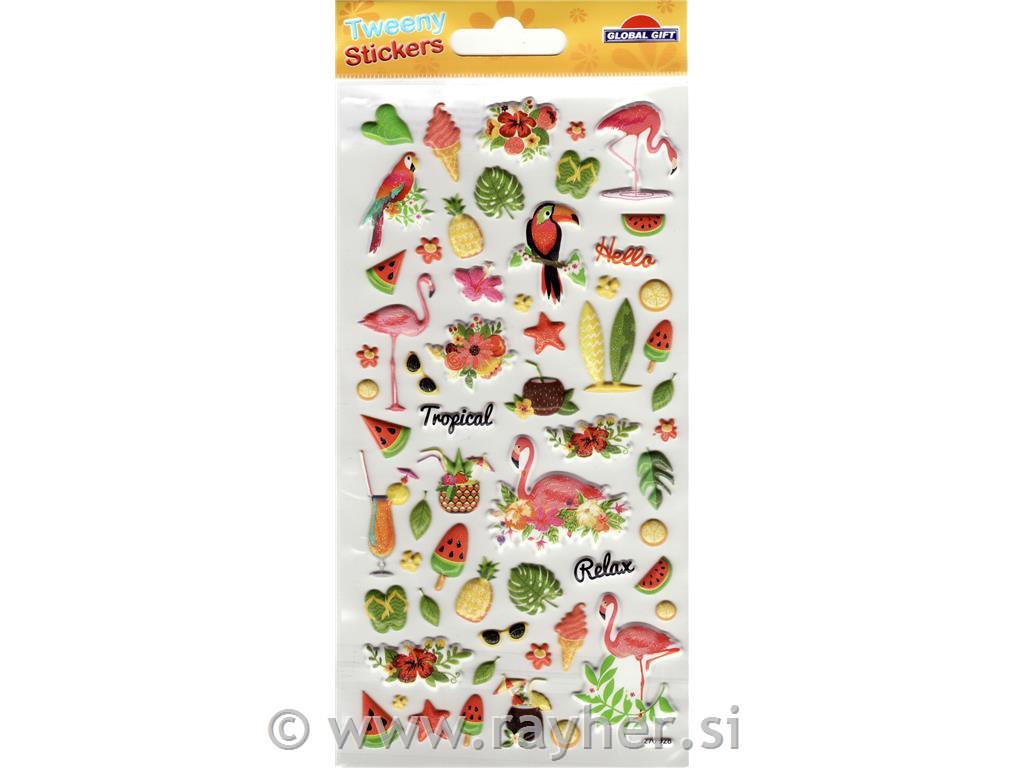 Stickers 9x17,5cm 270928