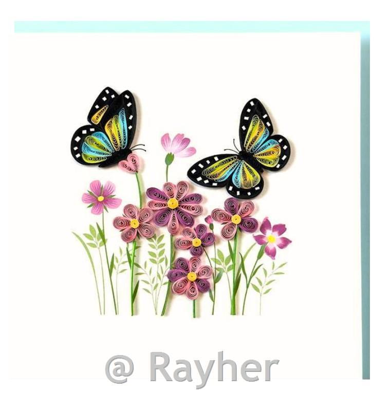 Petit Pétales greeting card+envelope