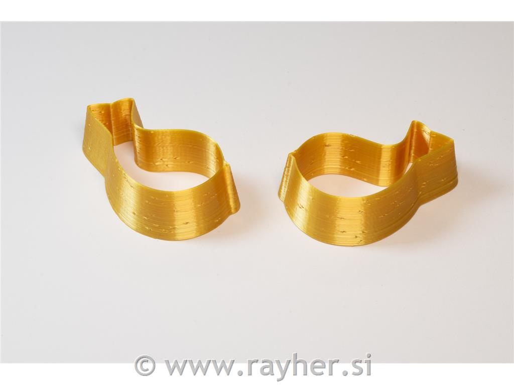 Rezači ptica L+D 30x20 mm set 2