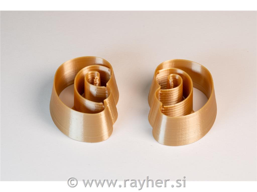 Rezači fosil L+D 20x30 mm set 2