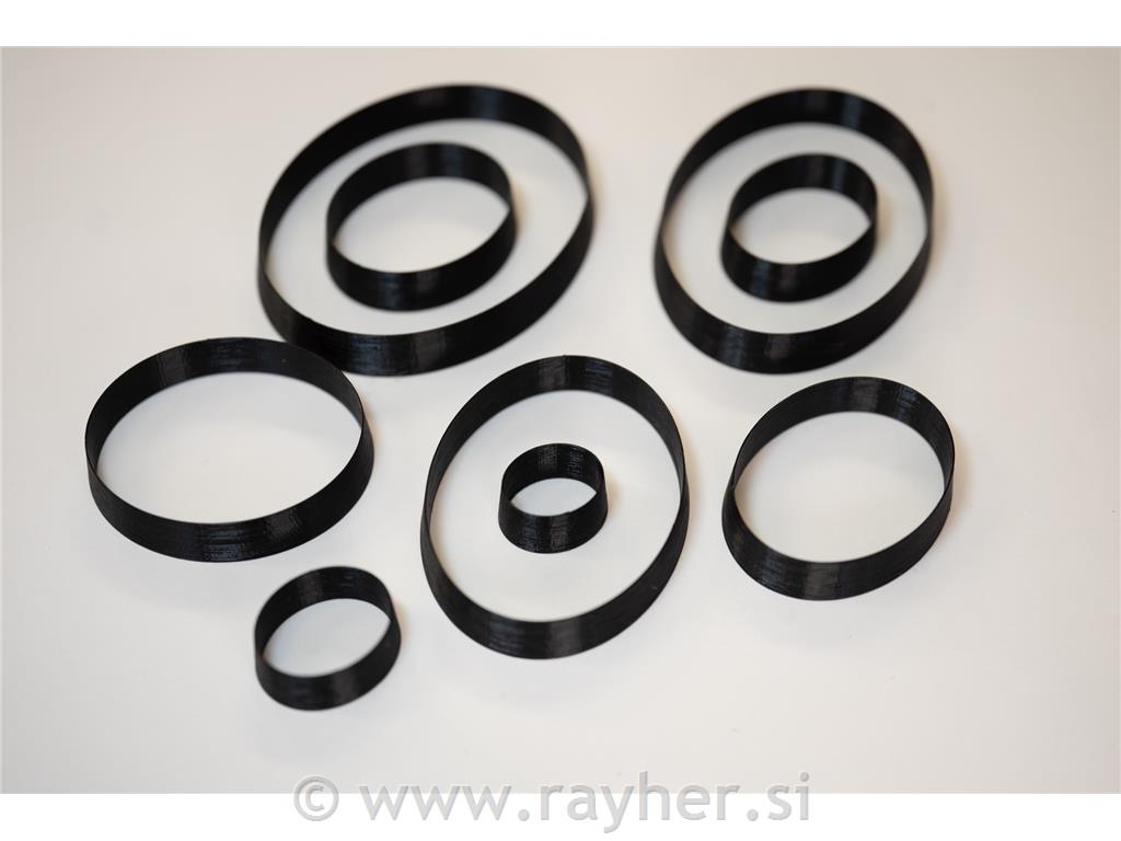 Rezači oval 20-76mm set 9