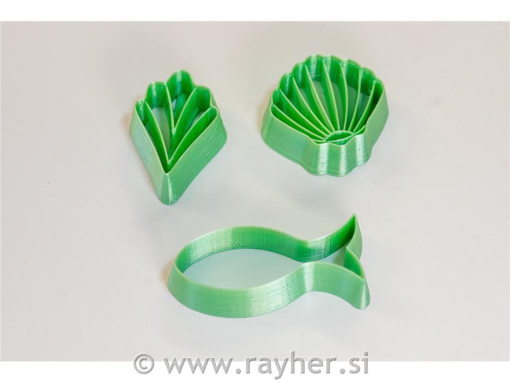 Rezači ljetni 30-45 mm set 3