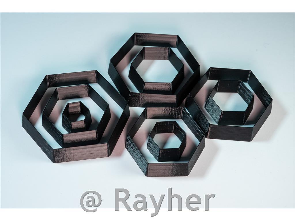 Rezači Šesterokut 16-64 mm set 9