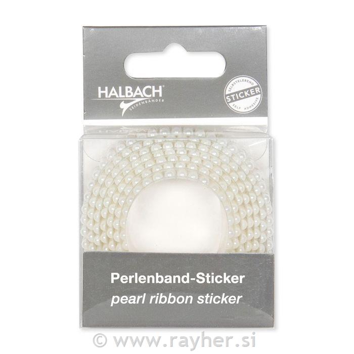 Samoljepljive perle na traci, 10 mm,92cm