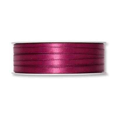 Traka, saten, ciklama, 6 mm, 1M